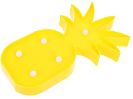 HOMSFOU Ananas-nachtlicht -licht Wohnkultur Warmes Weiches Licht Kreative Form Sicherer Kunststoff Angemessen