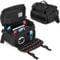 PGmoon Tragetasche Kompatible mit Nintendo Switch/ASUS ROG Ally, Schützende Taktische Tasche mit 18 Spielkartenfächern und Multi-Taschen für Docking Station, AC Adapter, Controller