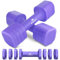 Amonax Hanteln Frauen Set, 4-in-1 Verstellbare Hanteln, 1kg/1.5kg/2kg/2.5kg Dumbbell Set für Frauen und Männer, Gewichte Hantel für Krafttraining Zuhause, Home Workout Equipment