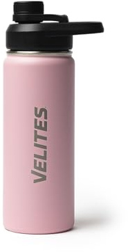 Velites Edelstahl-Thermoflasche, Doppelwandig 500 ml, Gym, Rosa