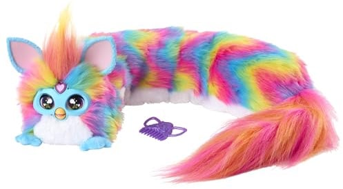 DJ Furby – Peluche Interactivo con música, Luces y Juegos – 5 Modos, más de 1.000 Combinaciones – Habla español y furbish – A Partir de 6 años – Sin App ni conexión a Internet