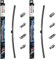 Escobilla limpiaparabrisas Bosch Aerotwin AP24U, Longitud: 600mm – 1 escobilla limpiaparabrisas para el parabrisas frontal (Paquete de 2)