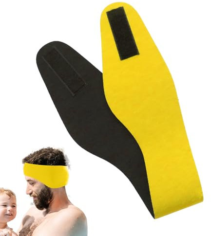 demaxiyad - Diadema protectora para los oídos, protección auditiva impermeable para la piscina, diadema ajustable para baño y natación, adultos, mujeres y adolescentes
