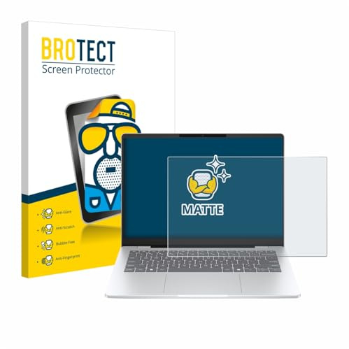 BROTECT Entspiegelungs-Schutzfolie für HP OmniBook 7 14 Laptop AI Matte Displayschutz-Folie, Anti-Reflex, Anti-Fingerprint