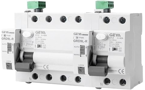 Interruttori differenziali a riarmo automatico tipo A-SI 2P 4P 40A 63A 30mA RCD elettromagnetici super immunizzati(A-SI 2P 40A 30mA)