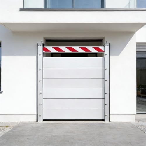 Hochwasserschutz Barriere Tur L 70cm x H 60cm barriere, Mobile Hochwasserschutz Barriere Tür, Wasserabweiser Aluminium Dammbalkensystem Wasserpräventionssystem