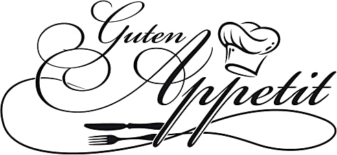 GRAZDesign Wandtattoo Küche Sprüche Guten Appetit | Küchenaufkleber selbstklebend - 87x40cm / 073 dunkelgrau