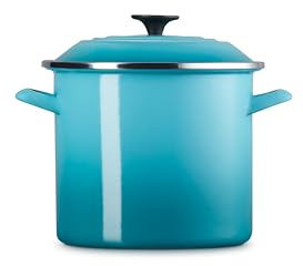Le Creuset Suppentopf, Emaille, Stahl, karibisch, 8 l