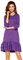 Lemoniade Elegante Vestito Corto Donna a Manica Lunga o Corta per aperitivo/Ufficio/Festa, MOD. 5 Lilla, M