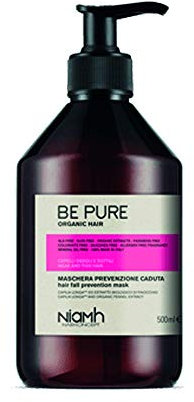 Niamh be pure Haarmaske gegen Haarausfall, schwaches und dünnes Haar, ohne Sls und Sles 500 ml