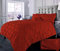Rainbow Style Alexander Alford Bettwäsche-Set, wendbar, mit passendem Kissenbezug, Rot, Kingsize, ca. 230 x 220 cm