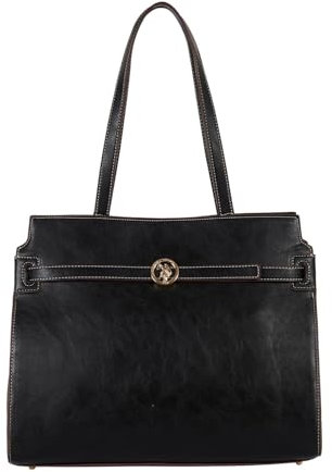 U.S. POLO ASSN. Argentario Shopping Bag Black