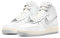 Nike Damen Air Force 1 Sculpt Sneaker, Summit White/Silver-Coconut Milk, 41 EU