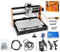 CNCTOPBAOS 3018-PRO CNC Router macchina per incidere aggiornata 300 x 180 x 45 mm con finecorsa, E-Stop, mandrino da 10000 giri/min per legno, acrilico, PCB, alluminio, desktop, fai da te, mini GRBL