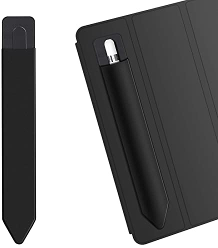 VIEVRE Pencil Halter für Apple (1. und 2. Generation), Pencil Halterung mit Apple, Ipad Stift Hülle, Elastische Pencil Halter Für Stylus Pen, Elastischer Stifthüllenhalter Stifthülle-Schwarz