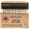 SHASH Handmade Thermo Beech Wood Light Bristle Nail Brush and Hand Brush - Made in Germany Since 1869 | Promotes Softer, Smoother Skin | Comfort Design for Effortless Use