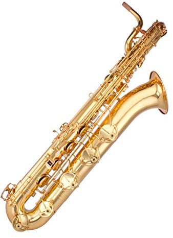 ZUOMU E-Flat Baritonsaxophon Professionelle Messing-Saxophon-Holzbläser-Musikinstrumente Mit Koffer Saxophon Anfänger