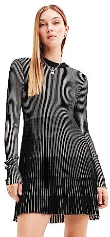 Desigual Vest_Venice NAN, Nero, S Donna