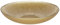 HOME DECO FACTORY, KA6137 Edle goldene Glasschüssel, perfekt zum stilvollen Servieren Ihrer Gerichte, ideal für den täglichen Empfang und Mahlzeiten, Durchmesser 30 cm, goldfarben
