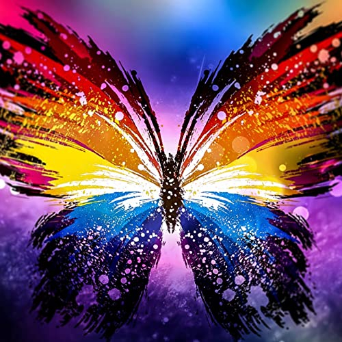 Rheskbecy AB-Diamond Painting für Erwachsene,DIY 5D Diamant Painting Home Wall Decor 45x45cm