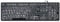 Dpofirs Backlit Large Print Keyboard, Light Up Keyboard for Elderly or Visually Impaired, USB Wired, 104 Keys, QWERTY, Accessible, Black