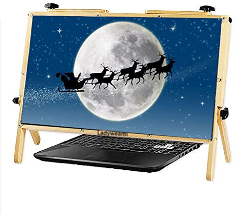 Magnifying Glasses 3D Magnifying Screen for Laptop, Computer Screen Magnifier 22 Inch Phone Screen Magnifier Hd Screen Amplifier Compatible with 14/15