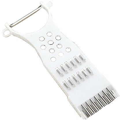 Hoement Reibe Für Gemüse Wellenschneider Gemüse Gemüseschäler Gurkenschäler Zerkleinerer Aus Abs-Kunststoff Und Edelstahl