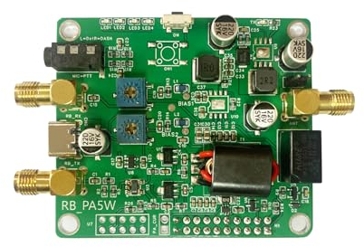 AURSINC Radioberry Preamp Board, A Addition to Turn The Radioberry into a Small QRP Radio, Output 1.5W-3W for HF Power Ampfier (10W-100W PA), for Raspberry pi 4,4b