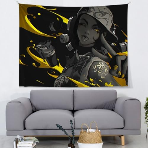 GeRRiTL VL Tapisserie-Poster, ein großes Hintergrundbild, geeignet für Schlafzimmer, Wohnzimmer und Geburtstagsfeiern, als Geschenk für Verwandte und Freunde (Raze, 200 x 150 cm)