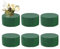 Floral Foam, Florist Foam Blocks, 6pcs Wet Brick Flower Blocks, Artificial Green Flower Arrangement Block, Round Green Foam Blocks For Flowers Display For Home, Wedding, Hotel