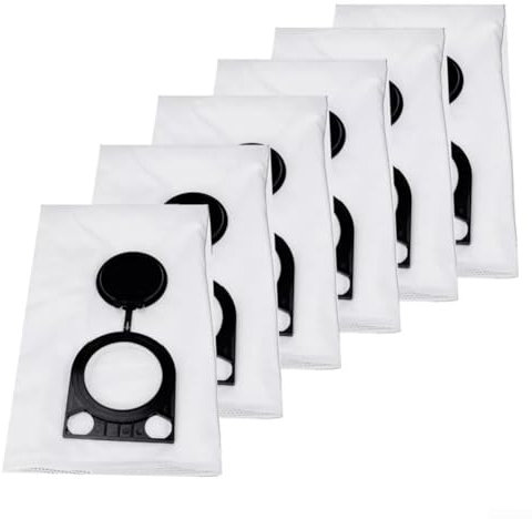 6/12 Pack Dust Bags Replacement Part For Bosch GAS 25 L SFC 2605411167 Vacuum Cleaner, Non-woven Fabrics Dust Bags Spare Part(6pcs)