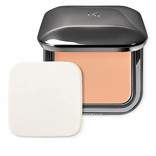 KIKO Milano Nourishing Perfection Cream Compact Foundation WR60, Kompakte Creme-Foundation Mit Wohltuender Wirkung, Aufhellendem Finish Und Lsf 20