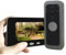 CIC SHOW Wireless Video Doorbell Camera with Portable 4' Monitor, 720P Motion Detect, Built in Network No Config Needed.