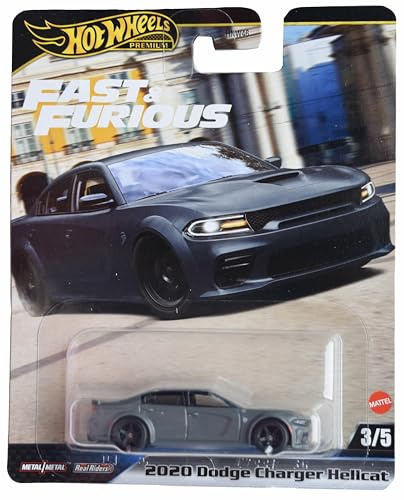 Hot Wheels 2020 Dodge Charger Hellcat, Fast & Furious 3/5 [Grau]
