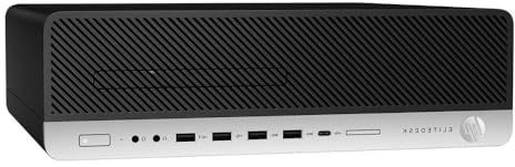 HP EliteDesk 800 G4 SFF i5-8500 32GB 256GB SSD DVD-RW Win 11 Pro (Generalüberholt)