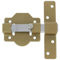 Amig - Cerrojo de Sobreponer para Puertas de Entrada o Traseras Mod. 1P - 105 x 165 mm - Pasador de Alta Seguridad - Pestillo sin Llaves - Acero Martelé