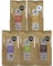 Organic Coffee Beans - Single Origin, Award Winning Medium & Dark Roast Gift Set by Source Climate Change - Ethically Sourced, Traceable & Freshly Roasted Taste Collection, 4 x 227g Coffee Bags