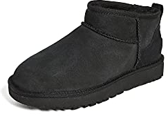 UGG Damen Classic Ultra Mini Winter Boots, Schwarz, 38 EU
