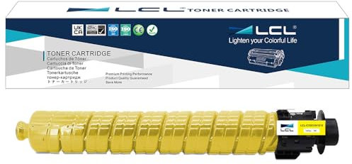 LCL Kompatibel Toner 841818 Aficio MP C3003 C3003SP MP C3503 C3503SP MP C3004 C3004SP MP C3504 C3504SP (1Cyan) Ersatz für Ricoh Aficio MP C3003SP MP C3503SP MP C3004SP MP C3504SP