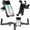 Fahrrad Halterung passend für Samsung Galaxy S25 S25+ S24 S24+ Ultra 5G S23+ S23 S22 S21 A16 A06 A55 A15 A05 A54 A34 A14 S20 FE Note 10 4 Ecken Handyhalterung Bike Holder Lenker Halter 360° drehbar