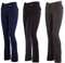 LAZURA Damen Jodhpur Reithose Vollbesatz Comfort Nachtblau 38