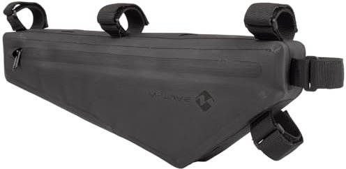 M-Wave Rahmen-Dreieckstasche Rough Ride II Triangle Fahrradtasche, Schwarz