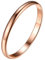 Silvora 2mm breit Damen Herren Konvexer Fingerring 925 Silber Verlobungsring Memoire Hochzeitsring Ewigkeitsring in Rosegold Ringgröße 59.5(19) Geschenke für Hochzeit Geburtstag Weihnachten