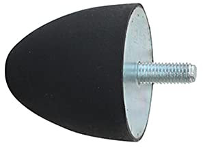 Anschlagpuffer für Türen und Tore mit Gummipuffer zum Einschrauben