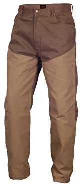 Gamehide Woodsman Cotton Upland Hunting Jean with Facing (38, Dark Brown)