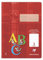 Clairefontaine 331603C - Packung mit 25 Heften, ideal für die Schule, DIN A4, Lineatur 3 liniert für 3. Schuljahr, 32 Blatt, 90g, Rot, 1 Pack