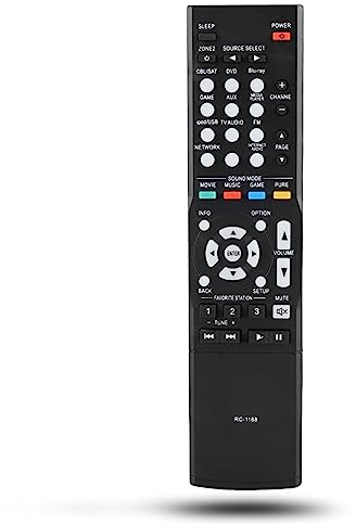 Intelligente Verstärker-Fernbedienung, Ersatz für DENON AVR 1613 AVR 1713 1912 1911 2312 3312 Empfänger, 8 Meter Steuerentfernung, Intelligente Fernbedienung