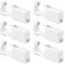 PHCOZY 6 Pcs pistolets jetables pour piercings d’oreilles avec clous d'oreille Sans douleur Kit de piercing d'oreilles pour femmes et hommes