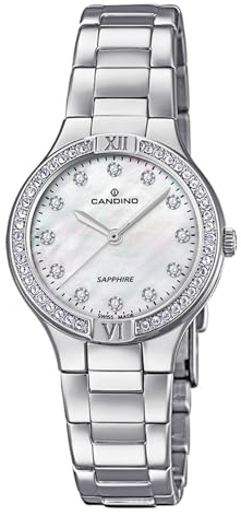 Candino Damenuhr Edelstahl Silber Casual Armbanduhr UC4626/3 Analoguhr