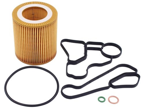 Ölfilter Ölfiltergehäuse Dichtung Ölkühler für 1er F20 E87 2er F22 3er F30 E90 E93 E92 E91 F31 4er F36 5er F10 F11 F07 E61 E60 6er F13 E63 7er F01 X1 E84 X3 E83 F25 X4 F26 X5 E70 F15 X6 E71 F16 Z4 E85